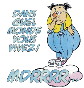 Gif animé rire Coluche